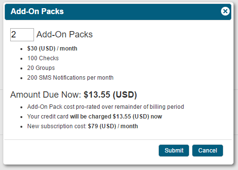 Add-On Packs