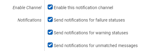 Improved Notification Channel Settings
